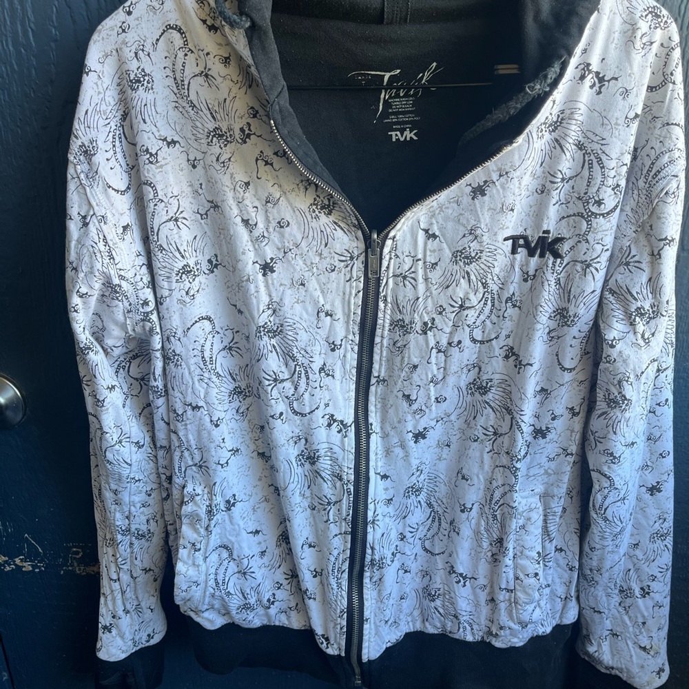 Musical Note Black and White Bomber Jacket